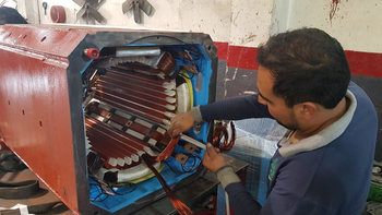 Diagnóstico de degradación dieléctrica en motores de media tensión